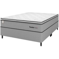 Imagem de Cama Box (Box + Colchão) Queen Plumatex - de Molas Ensacadas 65cm de A