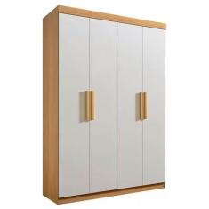 Imagem de Guarda Roupa Colibri Solteiro 4 Portas 3 Gavetas D Doro Cor Cinamomo O