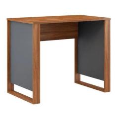 Imagem de Mesa Para Computador Morada Branco Touch Grafito Demóblis - Demóbile