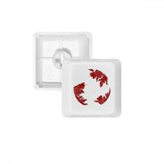 Imagem de Kit de atualização de teclado mecânico PBT teclado vermelho Cyprinoid