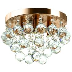 Imagem de Lustre De Cristal Legitimo Classic Round 25X20 Cobre