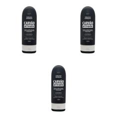 Imagem de Sabonete Esfoliante Carvão Ativado 3 Unidades