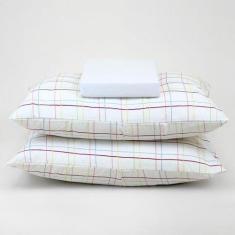 Imagem de Jogo De Lençol Jolitex King Estampado 3 Peças Toque De Seda