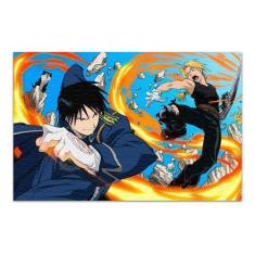 Imagem de Quebra-Cabeça Fullmetal Alchemist Personalizado 48 Peças - Pomps Geek