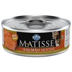 Imagem de Ração Úmida Farmina Matisse Salmão Mousse para Gatos Adultos - 85 g