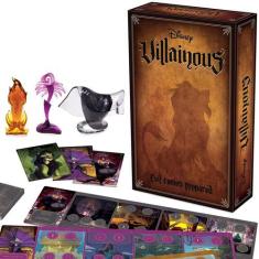 Imagem de Jogo de tabuleiro estratégico Disney Vilões Preparados - Expansão 2020