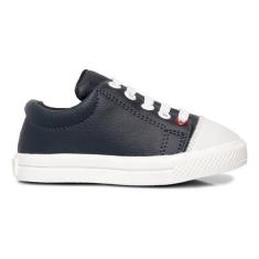 Imagem de Tênis Sapatinho Infantil Bebê Masculino Olede Kids, Azul marinho, 24