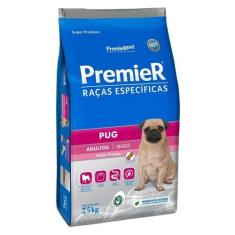 Imagem de Ração Seca Premier Pet Raças Especificas Pug para Cães Adultos Porte P