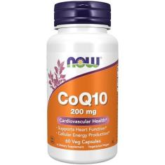Imagem de Coq10 200mg (60 cáspsulas veganas) Now Foods