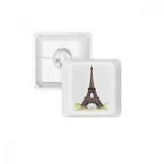 Imagem de Paris Torre Eiffel na França Teclado Mecânico PBT Kit de Atualização para Jogos