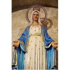 Imagem de Kit 2 Quebra-cabeças cognitivos Religiosos Mãe de Deus de 24 peças