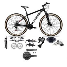 Imagem de Bicicleta Aro 29 Absolute Nero 5 Câmbios 27v Shimano Altus Freios Hidráulicos Pneu Com Faixa - Preto Tam.19