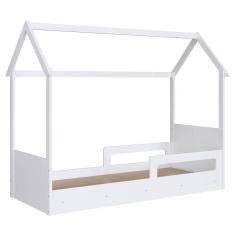 Imagem de Cama Infantil Montessoriana Casinha Infix C06 Branco - Mpozenato