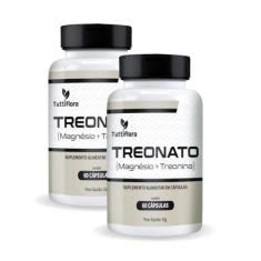 Imagem de Kit Com 02 - Treonato (Magnésio + Treonina) 500mg 60 Cápsulas TuttiFlora