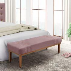 Imagem de Recamier Gênova Veludo Lilás 90 cm