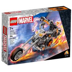 Imagem de Lego Marvel Motoqueiro Fantasma E Motocicleta 76245 Mattel