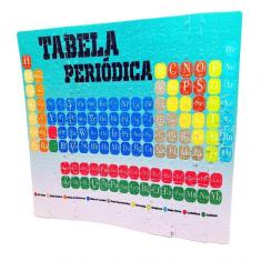 Imagem de Kit Tabela Periódica Jogo Da Memória 20 Pares + Quebra-cabeça 120 Peças