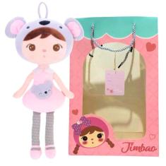 Imagem de Boneca Infantil Metoo Jimbao Koala de Pelúcia c/ Sacola Colecionável e Fofo