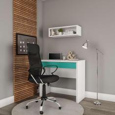 Imagem de Cadeira de Escritório Diretor Giratória Calgary ii com Braços Preta