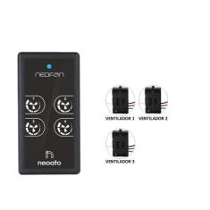Imagem de Kit Controle Remoto para Ventilador Parede - 3 Ventiladores - NeoFan30