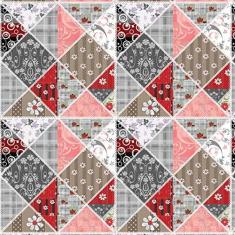 Imagem de Papel De Parede Adesivo Lavável Mosaico Retrô 15M