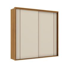 Imagem de Guarda-Roupa Casal Imperium 100% MDF 2 PT 6 GV Freijó e Off White