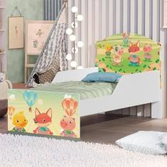 Imagem de Mini Cama Fazendinha E Balões Com Colchão