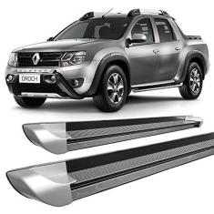 Imagem de Estribo Duster Oroch 2015 A 2017 Personalizado Prata