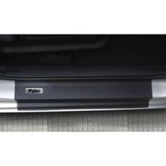Imagem de Kit Soleira da Porta Fiat Palio 96/11 Resinado Com Black Over