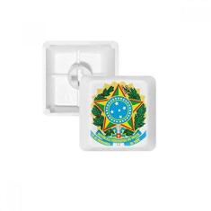 Imagem de Brisil National Emblem Country Teclado Mecânico PBT Kit de Atualização para Jogos