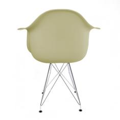Imagem de Cadeira Eames Cromada Arm Eiffel Empório Tiffany Fendi