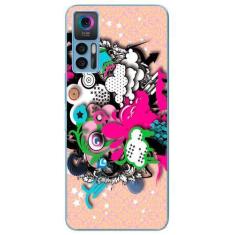 Imagem de Capa Adesivo Skin104 Verso Para Tcl 30 5G (T776h) - Kawaskin