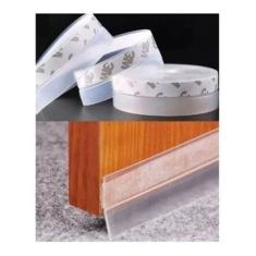 Imagem de Veda Fresta Transparente 10 Mts X 19 Mm de largura Janela Blindex Porta