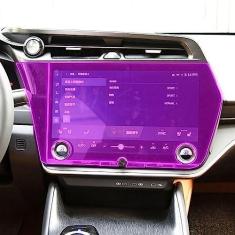 Imagem de LAVIYE Tela LCD do carro do console central Película protetora rádio GPS navegação TPU anti-risco PPF Film refit, para Lexus RZ 450 2022-2023