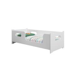 Imagem de Cama Infantil Encanto Branca com Grade Montessori 150cm Mini - Home A.