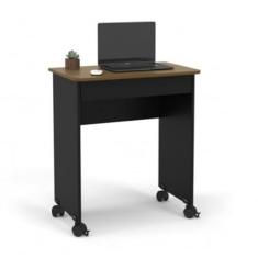 Imagem de Mesa Para Computador 68 CM Com Gaveta Escrivaninha Para Quarto(Off White/Freijó)