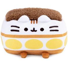 Imagem de GUND Pusheen Tiramisu Pelúcia Macia, Animal de pelúcia para idades a partir dos 8 anos, Branco/Castanho, 4"