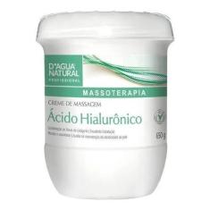 Imagem de Creme De Massagem Acido Hialuronico 650G Dagua Natural - D'agua Natura