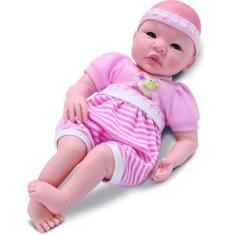 Imagem de Boneca Bebê Tata Chora E Balbucia Sidnyl
