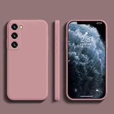 Imagem de Capa de telefone de silicone líquido para Samsung Galaxy S22 S21 S20 S10 Ultra Plus FE A73 A72 A71 A53 A52 A51 A33 A32 A31 4G 5G Capa, rosa, para Galaxy A51 4G