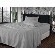 Imagem de Jogo De Lençol Micropercal 600 Fios Diemond Queen 4 Peças  - Conforto 