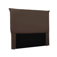 Imagem de Cabeceira Cama Box Queen 160 cm Garden Veludo Marrom S04 - D'Rossi