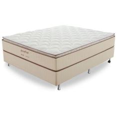 Imagem de Cama Box Casal (Box + Colchão) 138X188x65 Bali Prorelax Molas Ensacada