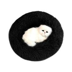 Imagem de Cama para animais de estimação super macia canil redonda gato inverno quarto de dormir pelúcia tapete tapete tapete lavável acessórios para gatos 100 cm22 kg 