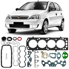 Imagem de Jogo Junta Motor Chevrolet Corsa Hatch 1.0 2002 a 2009 Completo Sabó