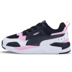 Tenis puma branco rosa e clearance preto