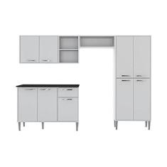 Imagem de Cozinha Compacta Multimóveis Xangai Plus Fg2840 Multimóveis Branca