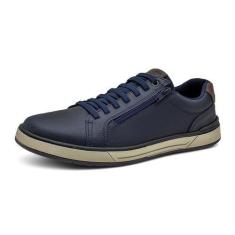 Imagem de Tênis Sapatenis Masculino Vegano Street DIfranca - 50432 - Azul Marinh