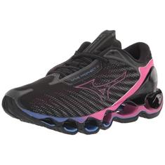 Imagem de Mizuno Tênis de corrida feminino Wave Prophecy 12, Ostra preta, 40