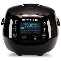 Imagem de Panela de Arroz Elétrica 1.9L, Aço Inoxidável e 12 Predefinições, 110v, REISHUNGER 538 DRK, Preto